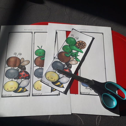 stapelen met kriebeldieren