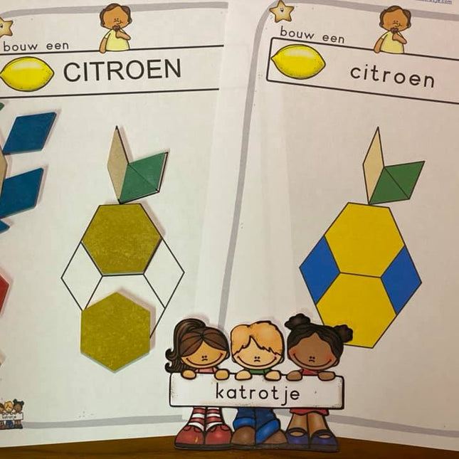 patroonblok fruit  (bundel 15)