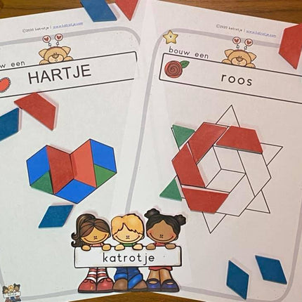 patroonblokken valentijn