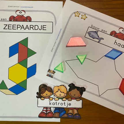 patroonblokken combinatie bundel dieren (bundel 17,18,19,20)