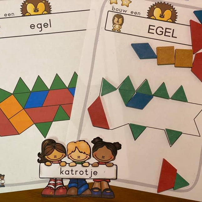 patroonblokken bosdieren (bundel 17)