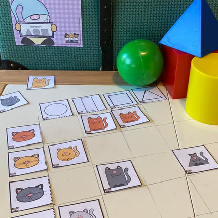 wiskunde in de kleuterklas vormen