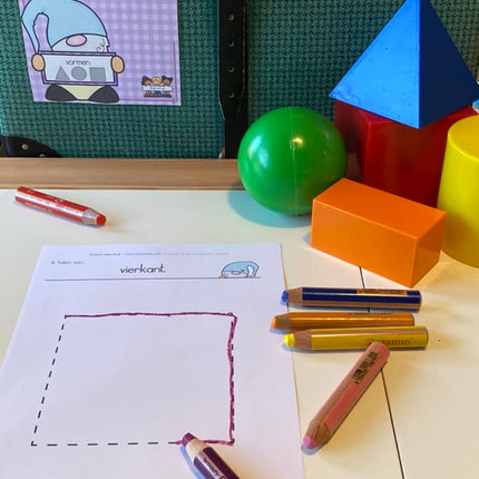 wiskunde in de kleuterklas vormen