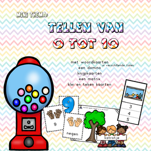 mini thema tellen van 0 tot 10