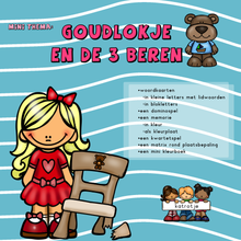 mini thema: goudlokje en de 3 beren