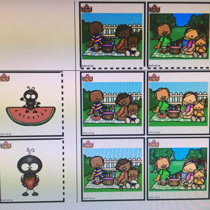 mini thema samen picknicken