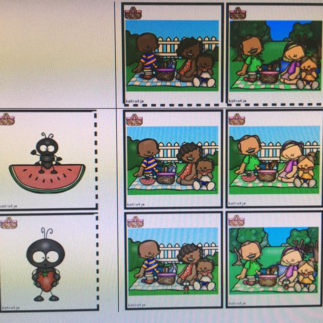 mini thema samen picknicken