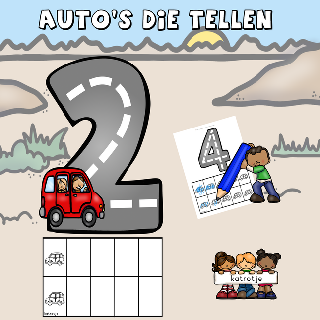 auto's die tellen