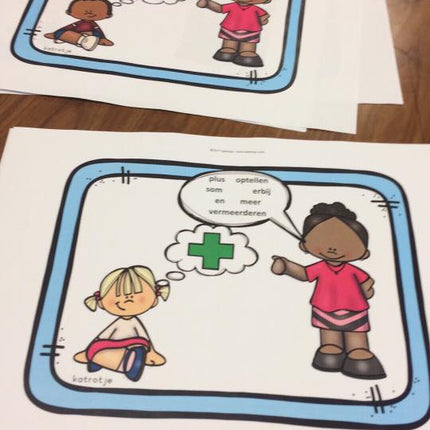 wiskundige symbolen voor in de bassisschool