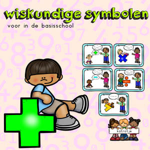 wiskundige symbolen voor in de bassisschool