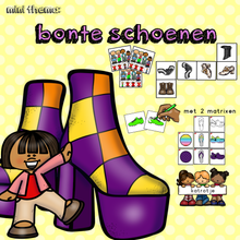 mini thema: bonte schoenen