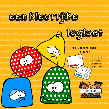 een kleurrijke logiset