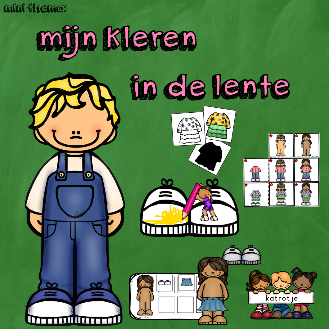 mini thema: mijn kleren in de lente