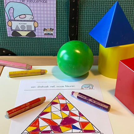 wiskunde in de kleuterklas vormen