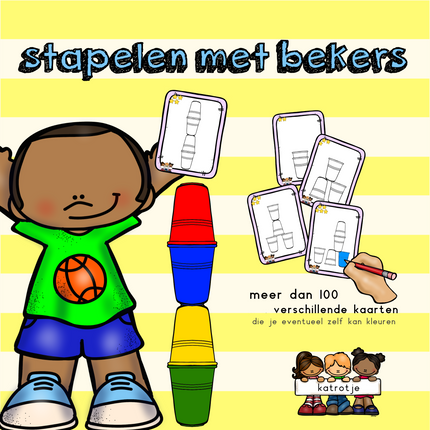 stapelen met bekers