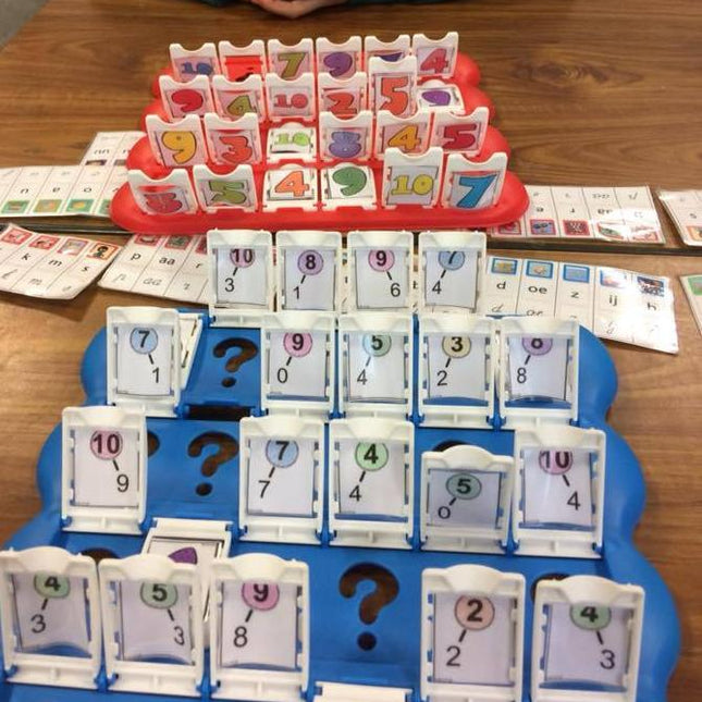 splitsen voor een wie is het spel