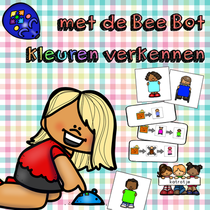 met de bee bot kleuren verkennen