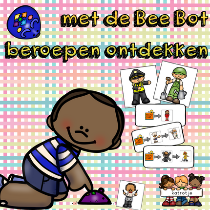 met de bee bot beroepen ontdekken