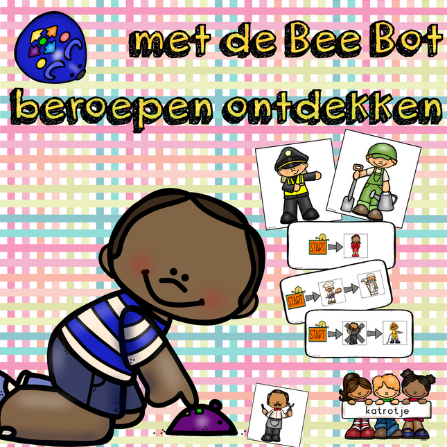 met de bee bot beroepen ontdekken