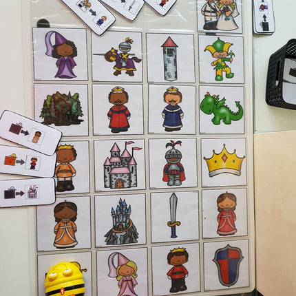 met de robotmuis bij de ridders