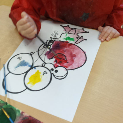 Ssst de tijger slaapt