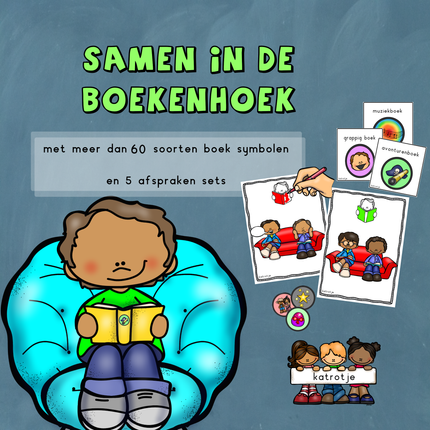samen in de boekenhoek