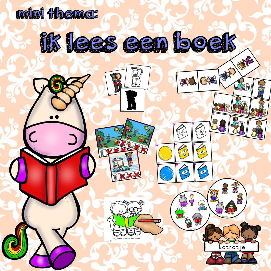 mini thema: ik lees een boek