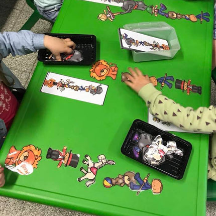 stapelen in het circus