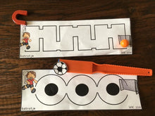 spelen met magneten + voetbal magneetkaarten extra