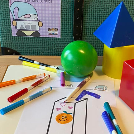 wiskunde in de kleuterklas vormen