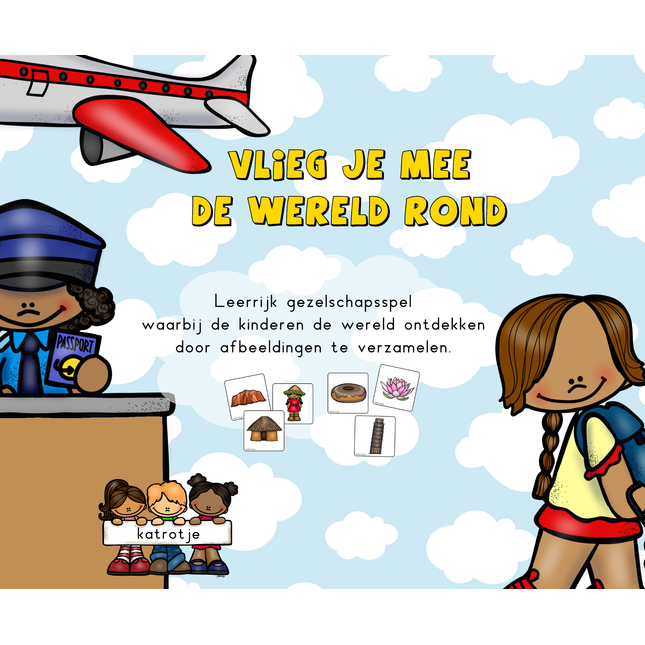 vlieg je mee de wereld rond?