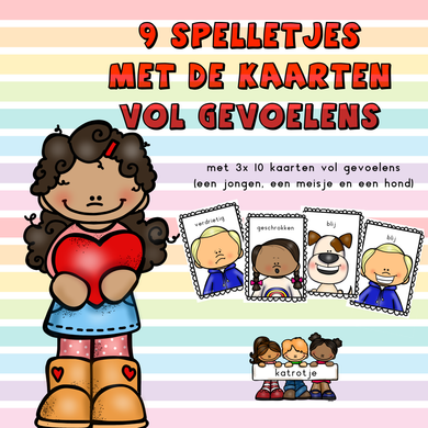 9 spelletjes met de kaarten vol gevoelens