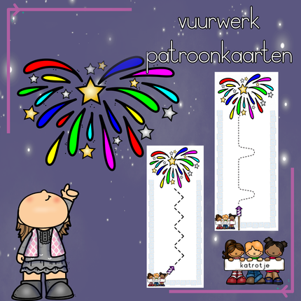 vuurwerk patroonkaarten