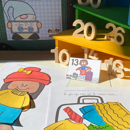 wiskunde in de kleuterklas: cijfers 10-30
