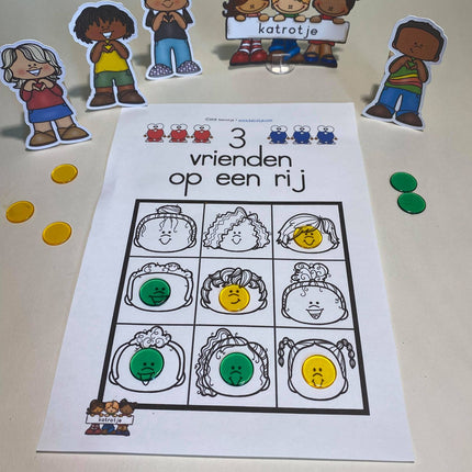 vrienden in de kleuterklas (20 activiteiten)