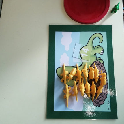 brullen bij de dino's