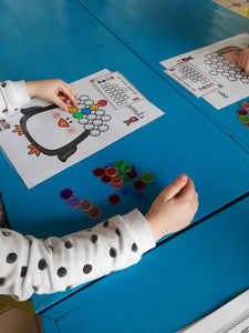 4 opdrachten met pompons