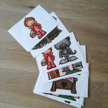 Roodkapje en de wolf