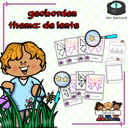 geoborden thema de lente