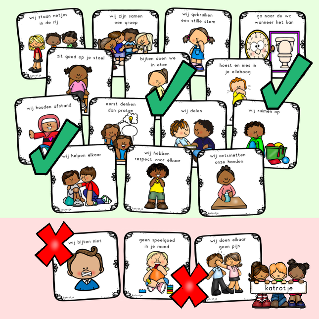 onze afspraken in de klas