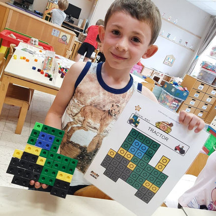 linking cubes: de boerderij