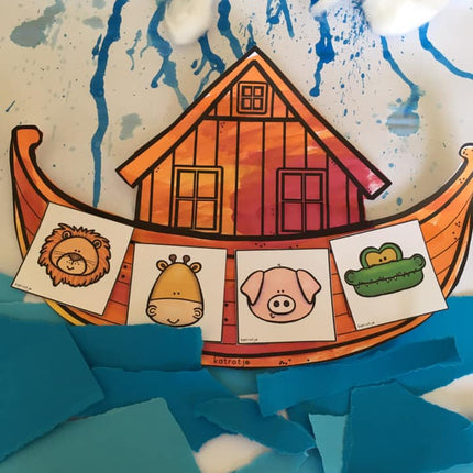 de ark van Noach voor peuterhanden