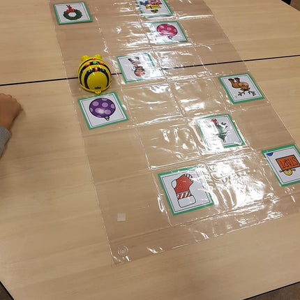 met de bee bot kerst vieren