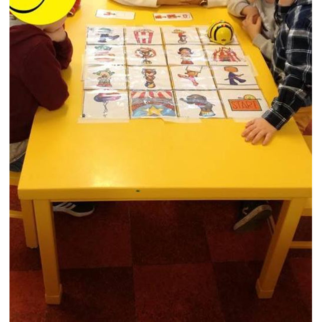 met de bee bot naar het circus