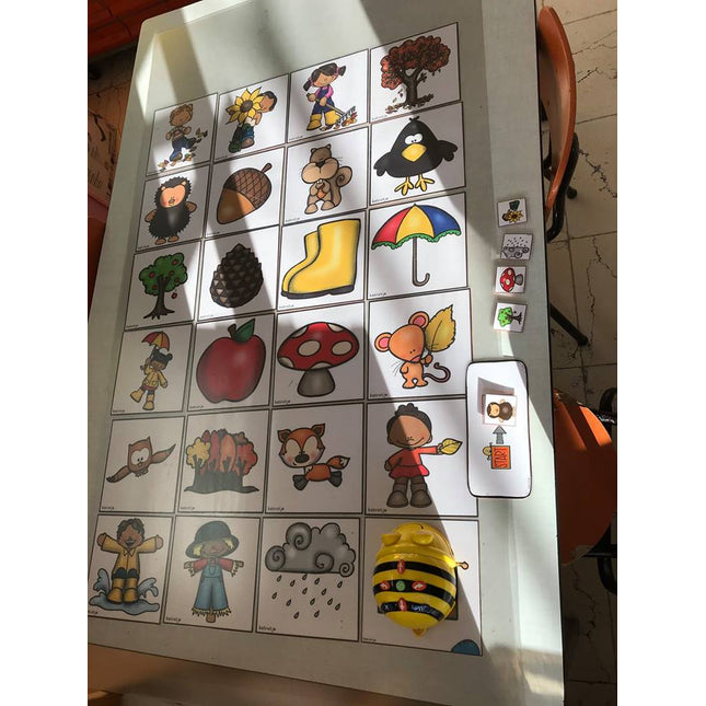 met de Bee Bot de herfst ontdekken