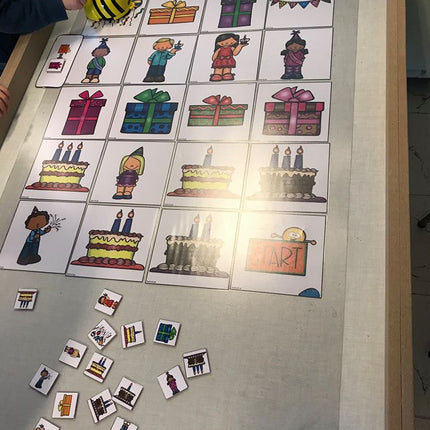 met de bee bot een verjaardag vieren