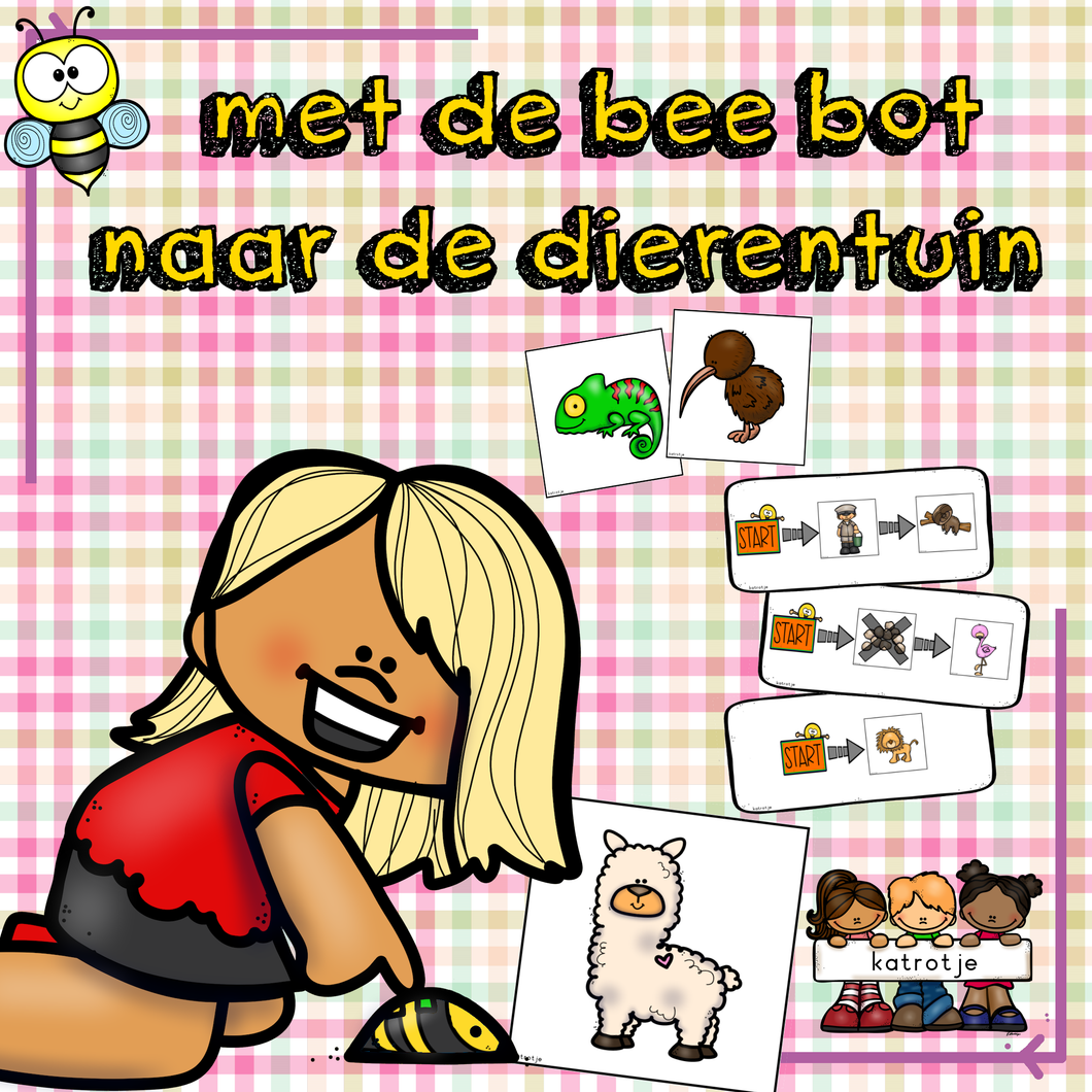 met de bee bot naar de dierentuin