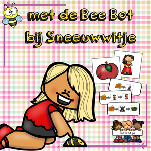 met de Bee Bot bij Sneeuwwitje