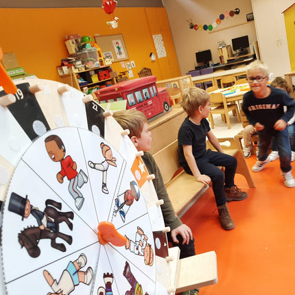 bewegen met het IKEA-draairad