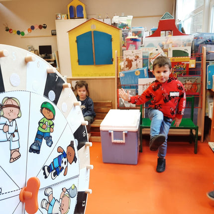 bewegen met het IKEA-draairad